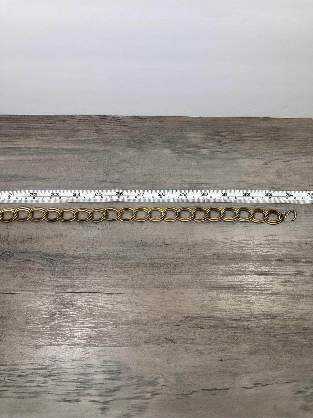 Vintage Chain Belt With Coin Key Lock Charms - Picture 15 of 16